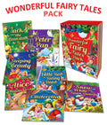 Wonderful Fairy Tales Book Set  10 Illustrated Storybooks for Kids Age 38 | Includes Cinderella, Peter Pan, Jungle Book & More