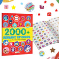 2000+ Reward Stickers : All In One Stickers For Kindergarten, Lkg, Ukg, Nursery, Fun Reward Stickers, Perfect for Parents and Te