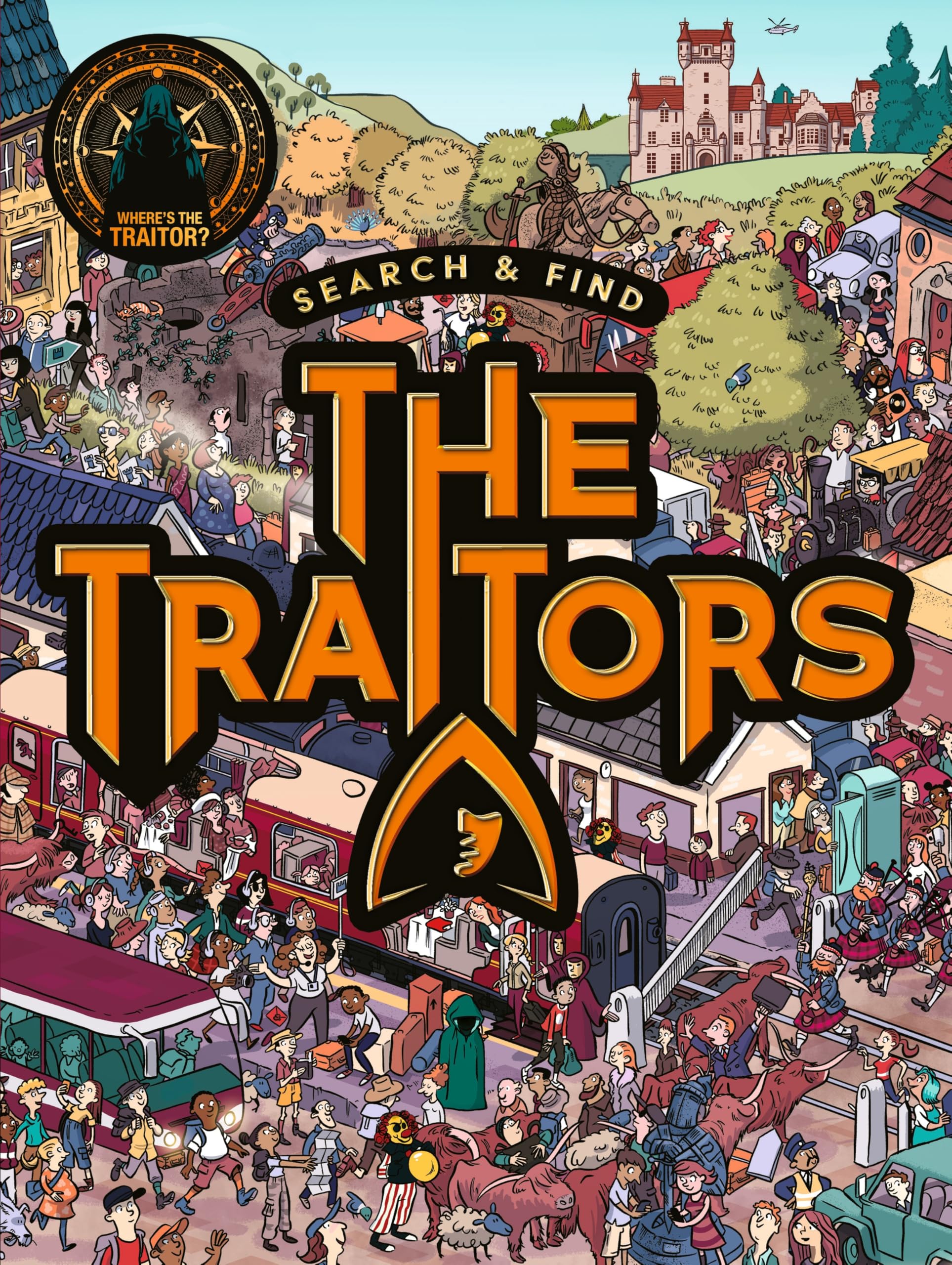 Search and Find: The Traitors: The official puzzle book based on the gripping gameplay of The Traitors  The perfect gift for fa