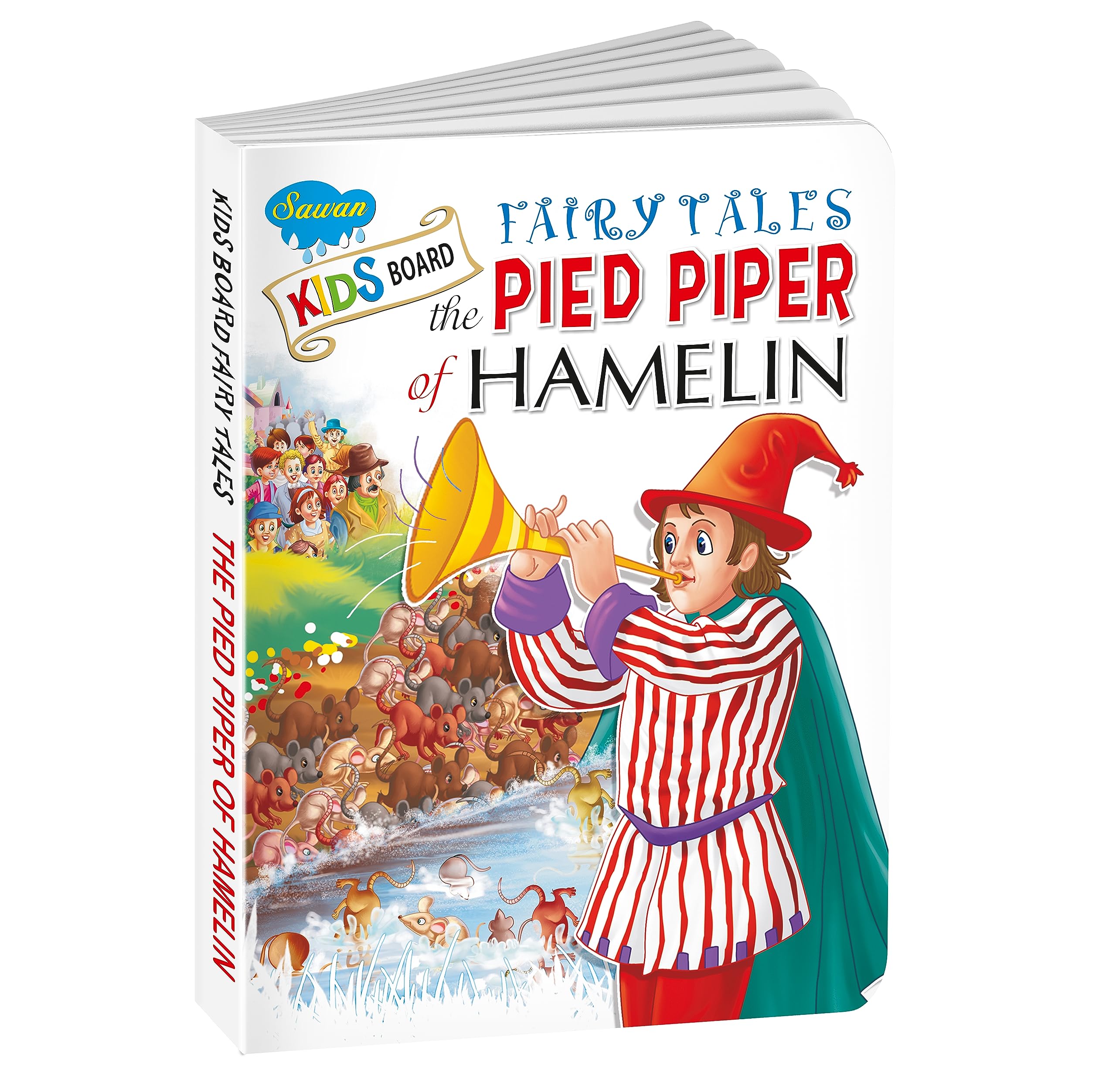 The Ped Piper Of Hamelin Kids Board Fairy Tales
