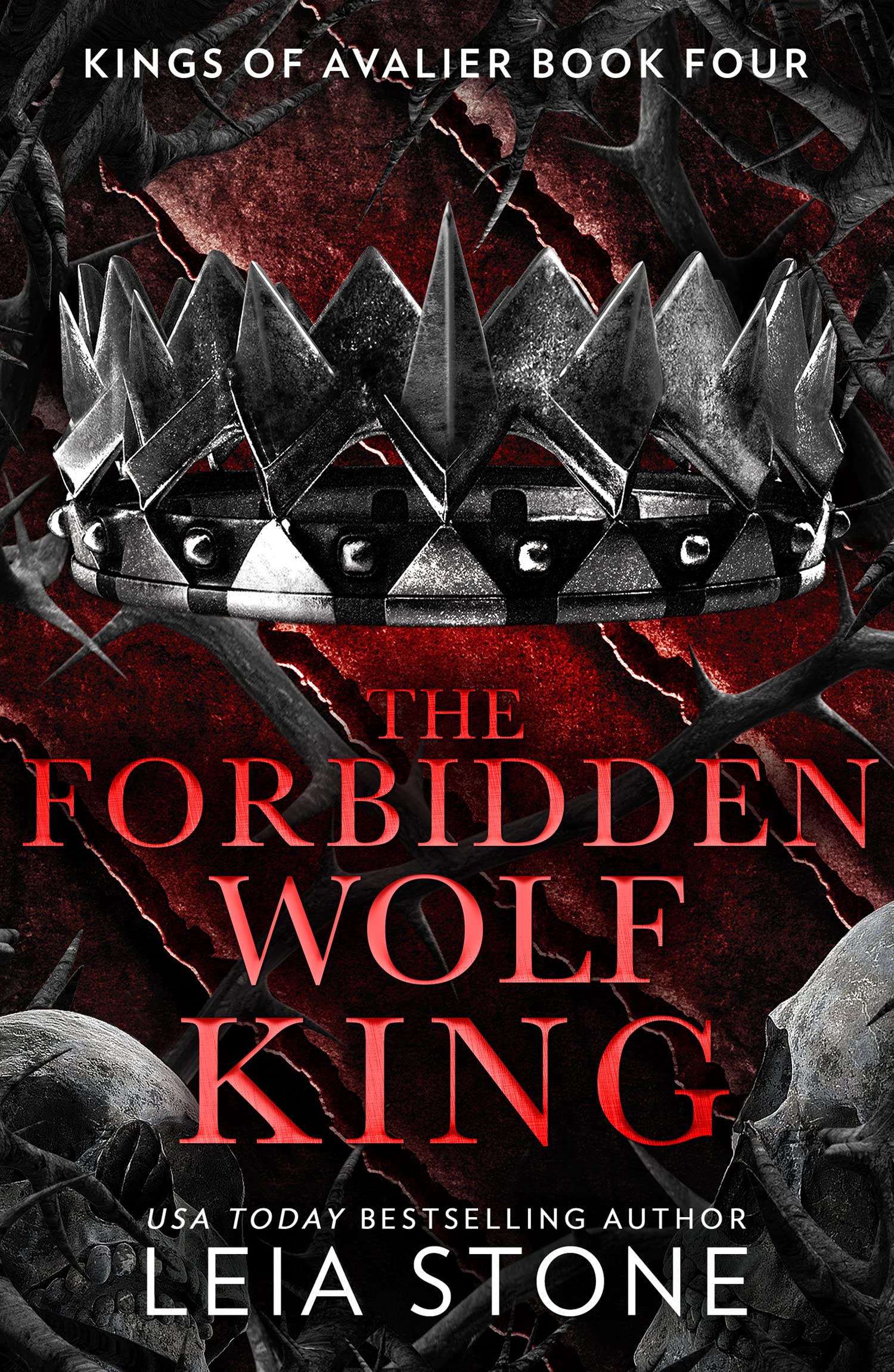 The Kings Of Avalier (4)  The Forbidden Wolf King: The TikTok fantasy romance sensation for 2023: Book 4