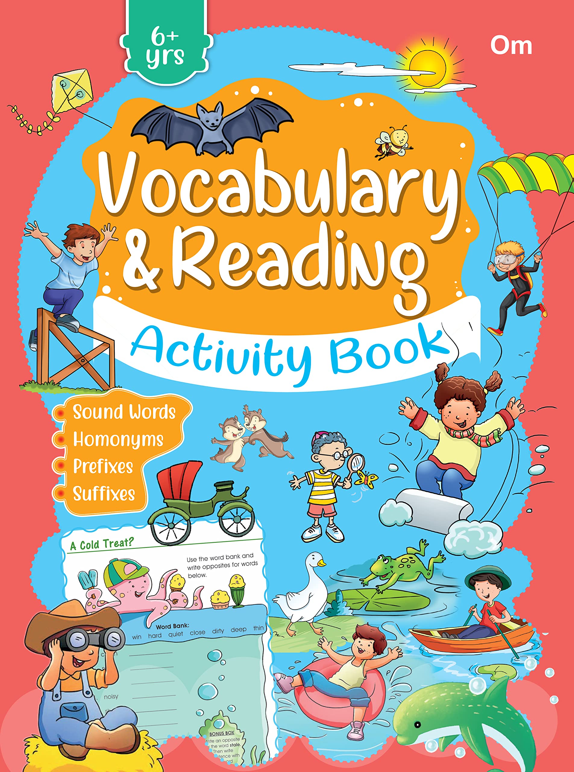 Activity Book : Vocabulary and Reading Activity Book Colourful activities for kids