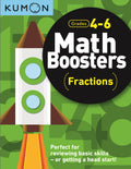 Kumon Math Boosters: Fractions, Grades 46, Ages 911, 144 pages