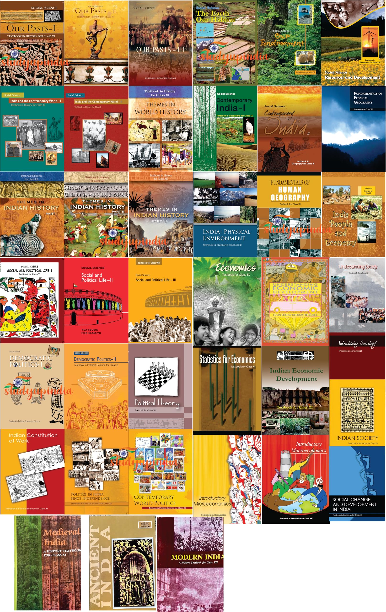 Ncert Shop Ncert 40 Books Set For Upsc Exams (English Medium) [Paperback] Ncert [Aug 31, 2019]