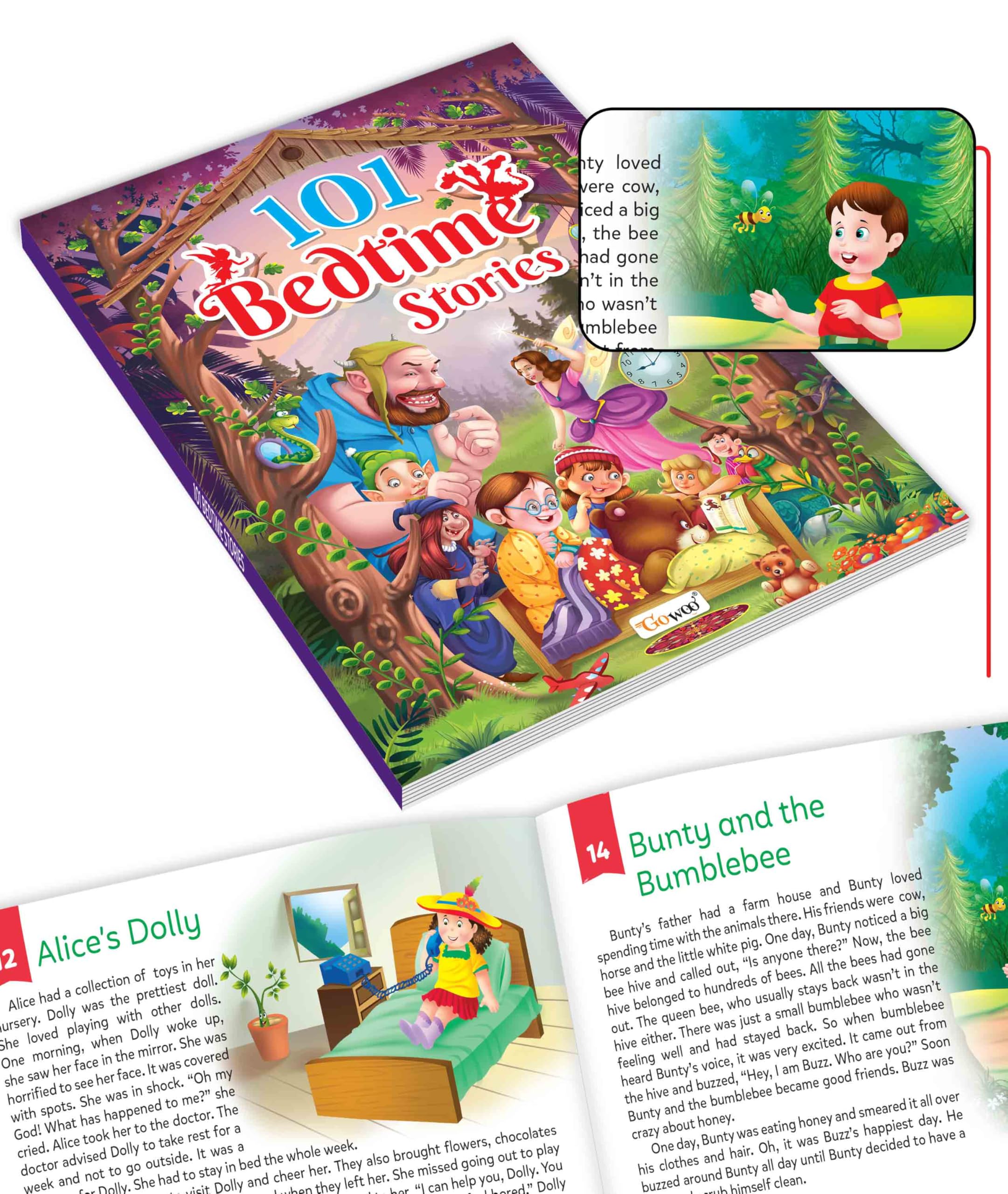 Bedtime Stories for Young Minds : 101 Bedtime Stories book for kids (Ages 312) (Paperback) : A Storybook Collection for Kids, 