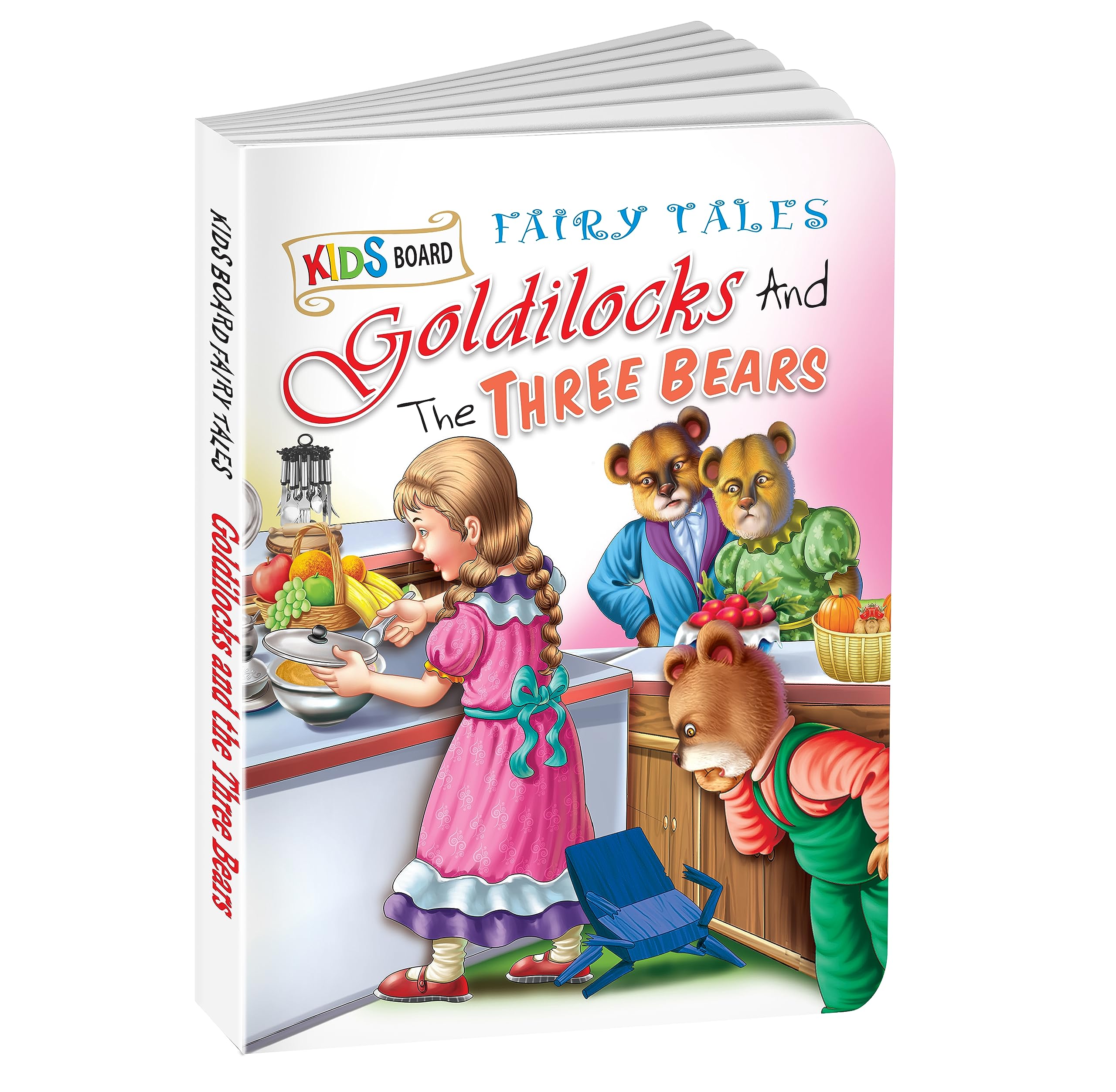 Goldlilocks And The Three Bears Kids Board Fairy Tales
