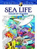 Creative Haven Sea Life Color by Number Coloring Book (Adult Coloring Books: Sea Life)