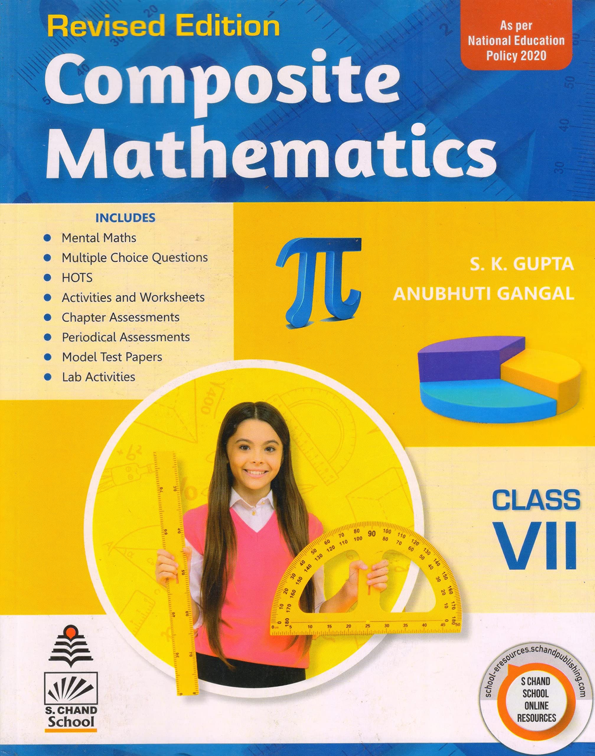 Composite Mathematics for Class 7  by S K Gupta Anubhuti Gangal (202425 Examination)