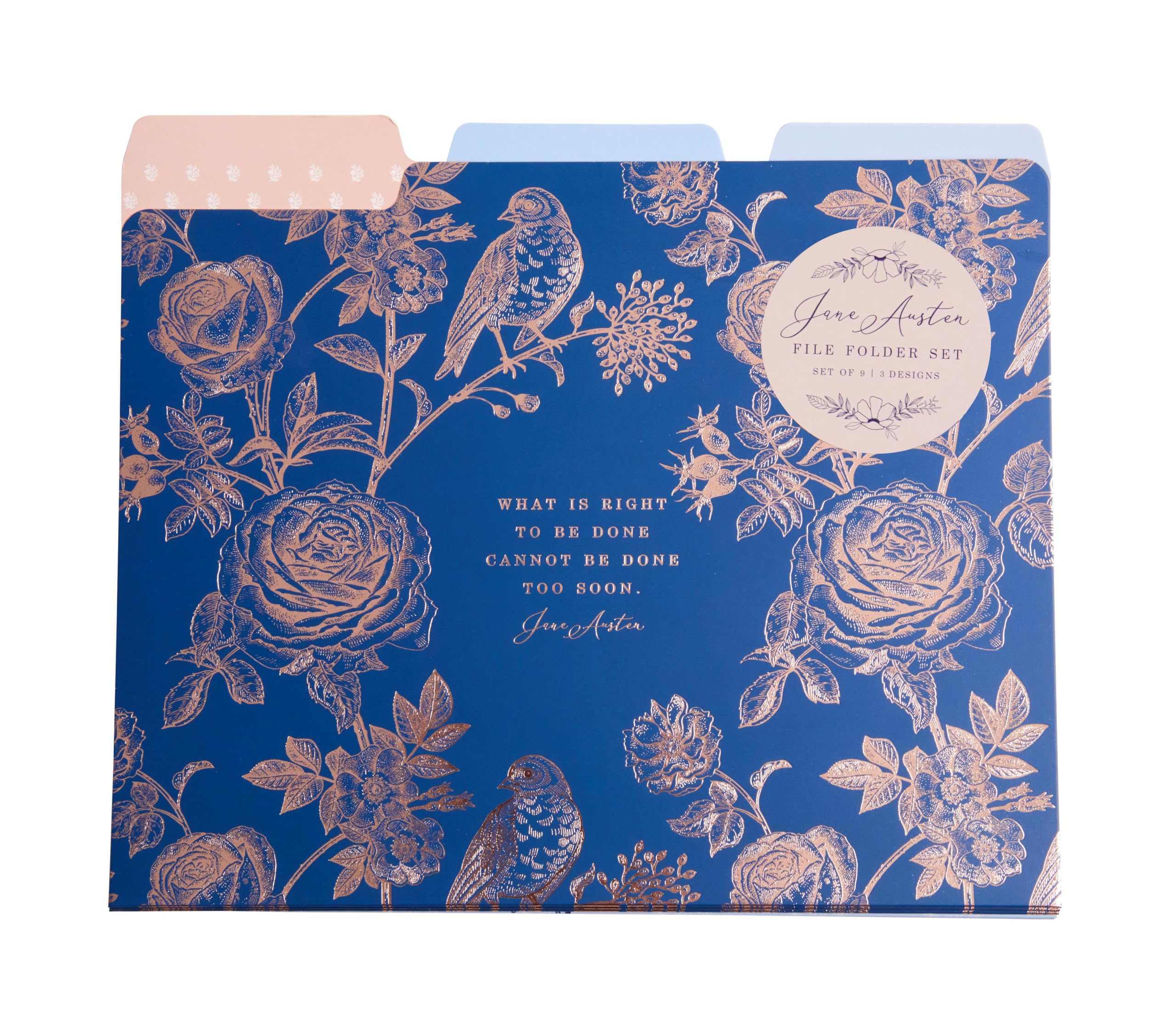 JANE AUSTEN: FILE FOLDER SET (SET OF 9)