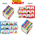Board book set for children (Red and Blue Edition) : Essential Board Book Of All In One Box, Early childhood learning books, Set