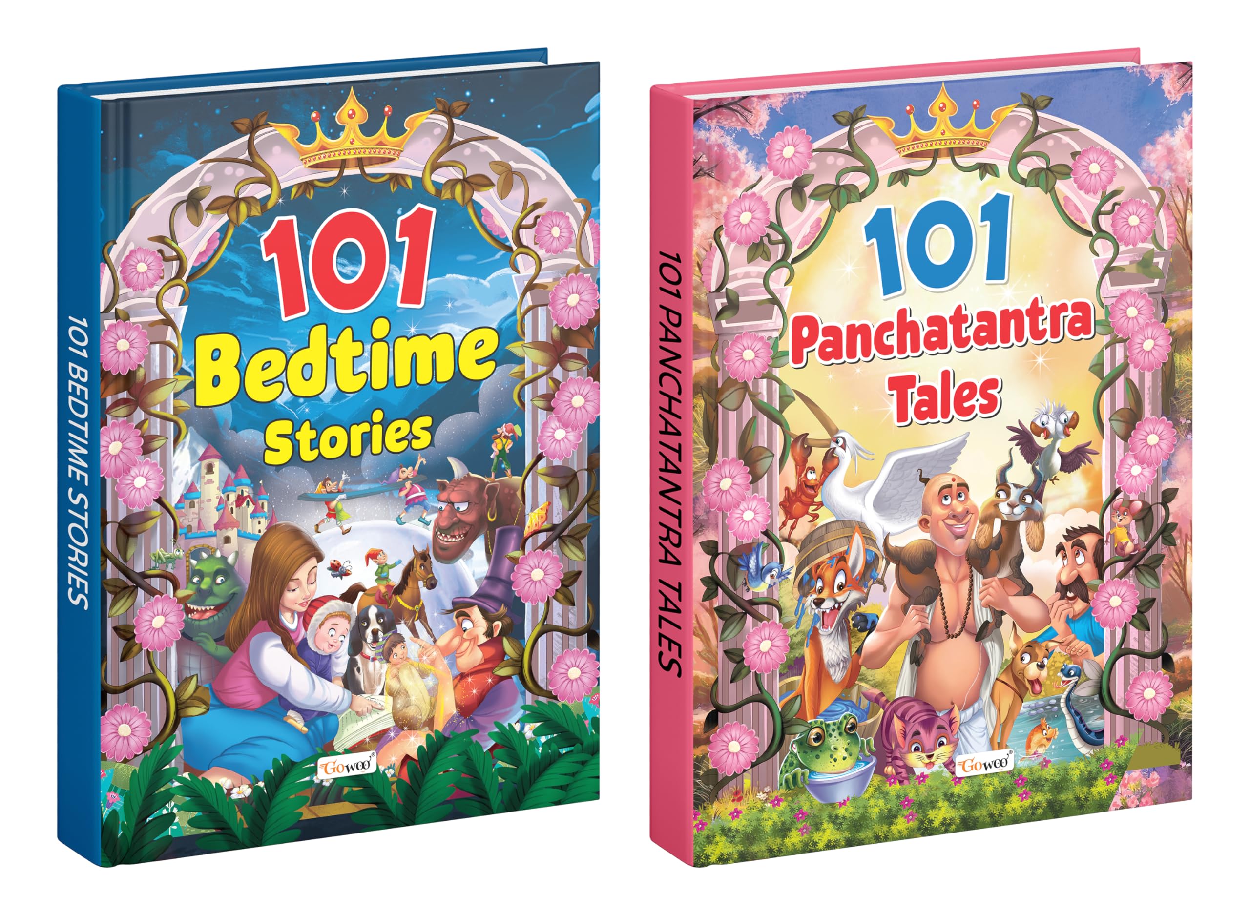 101 Bedtime Stories and Panchatantra Tales (Ages 312) (Hardbound) : Learning with fun stories, Kids Story book, Childrens sto