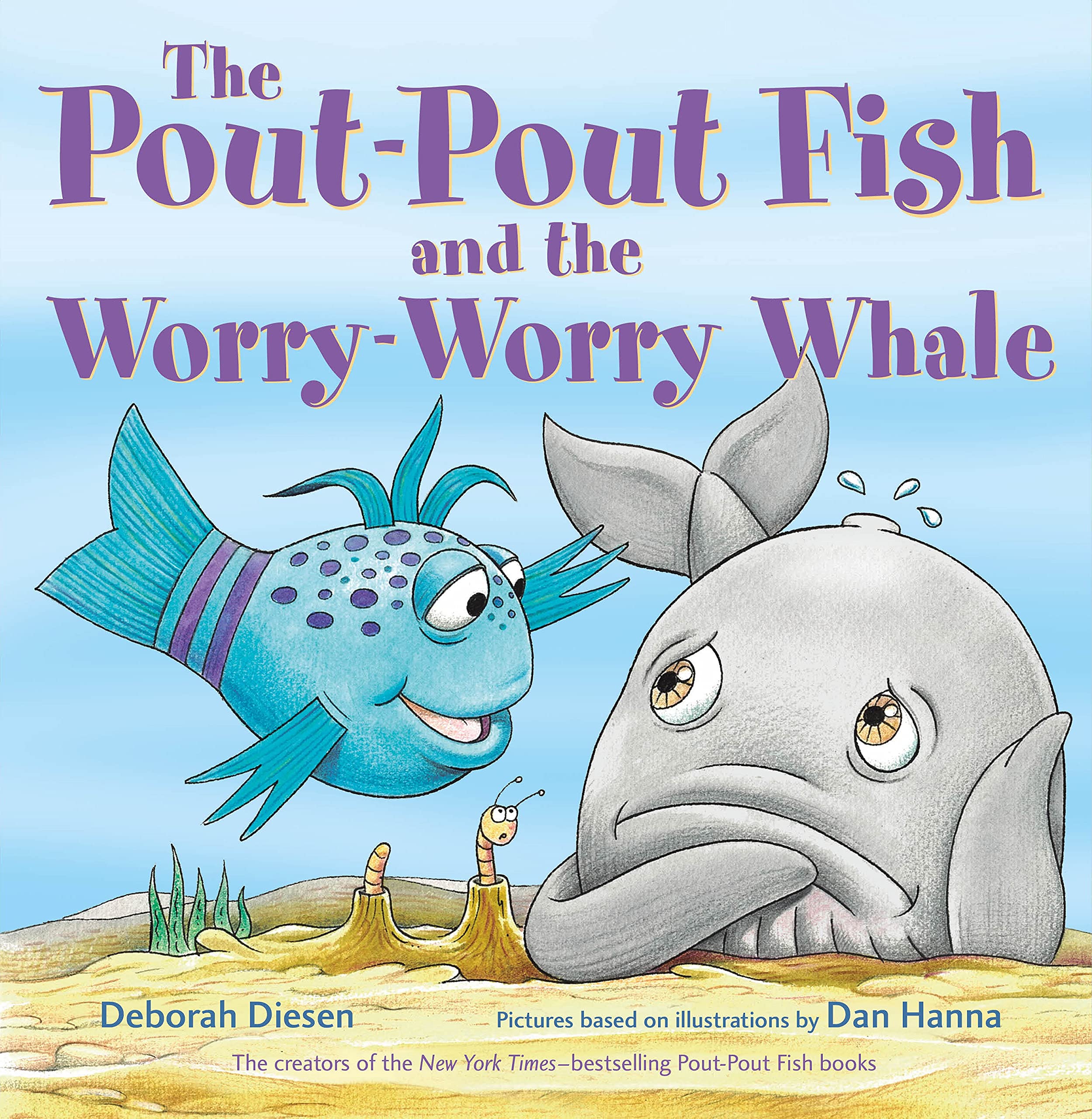 The PoutPout Fish and the WorryWorry Whale (A PoutPout Fish Adventure)
