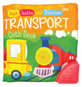 Transport Cloth Book: Touch, Teethe and Discover | A Soft Cloth book with a teether & Crinkle Sound | Novelty Book
