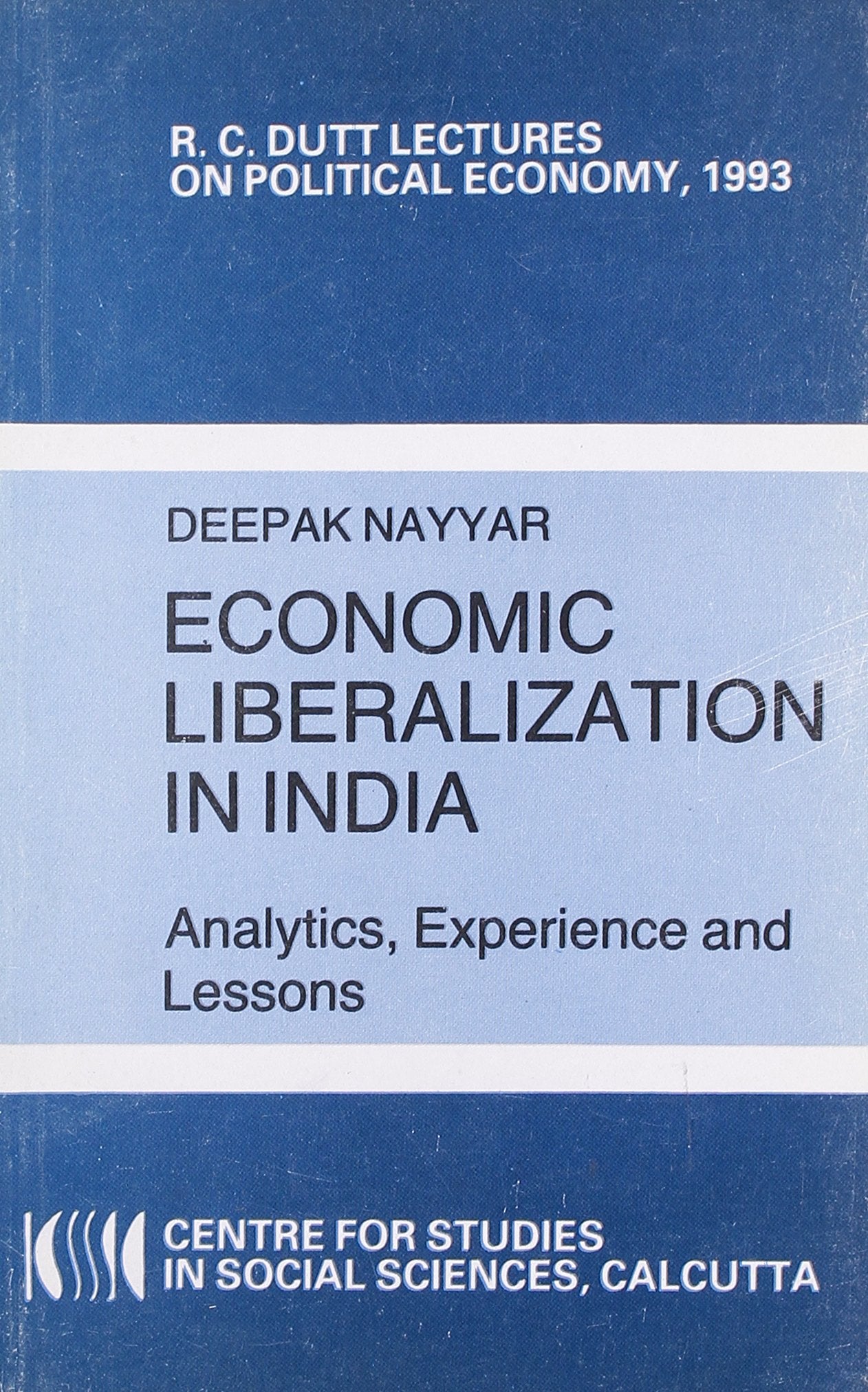 ECONOMIC LIBERALISATION IN INDIA