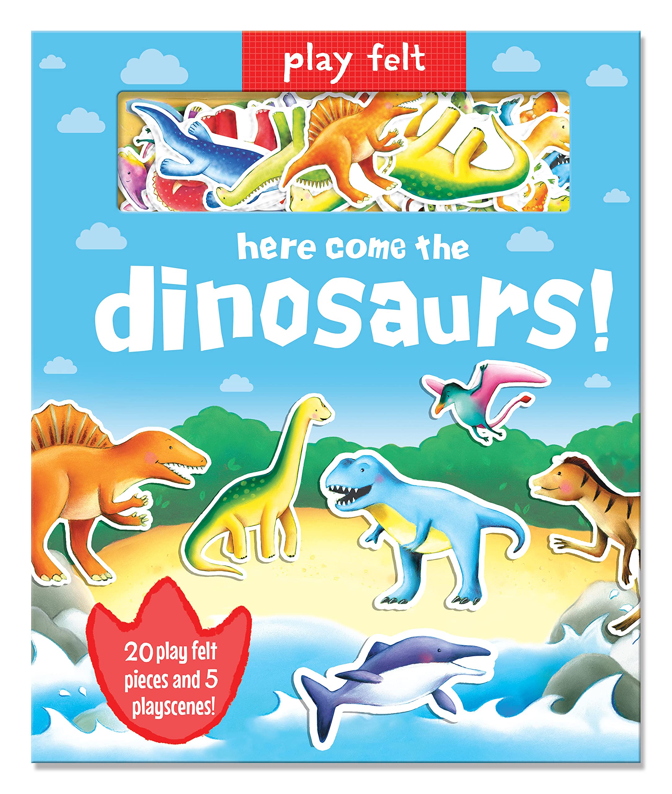 Play Felt: Dinosaurs (Soft Felt Play Books)
