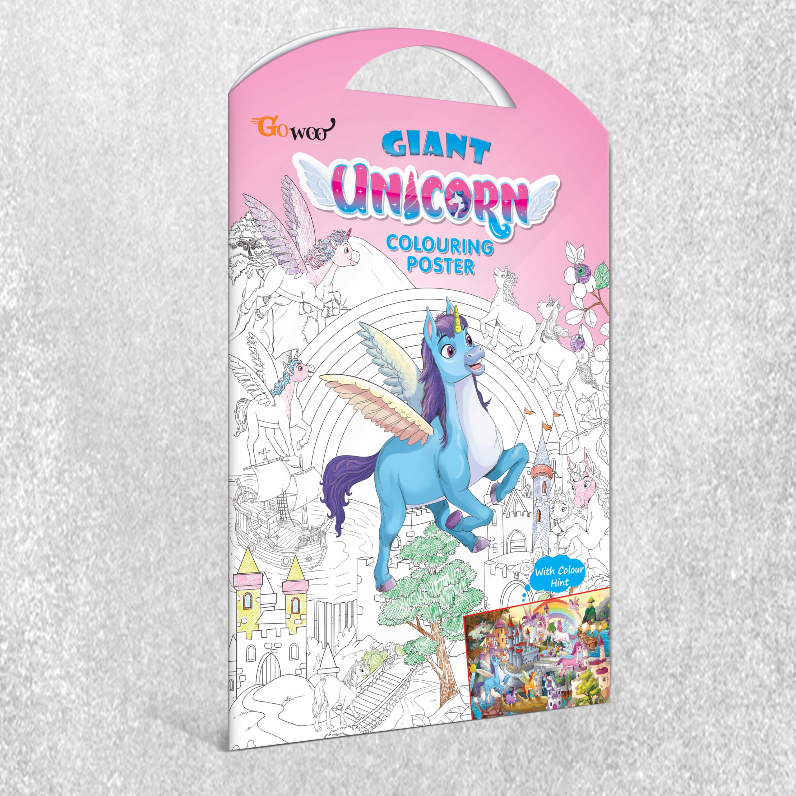 GIANT UNICORN COLOURING POSTER|Get Creative with Our Giant Unicorn Colouring Poster