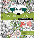 Color & Frame  In the Forest (Adult Coloring Book)