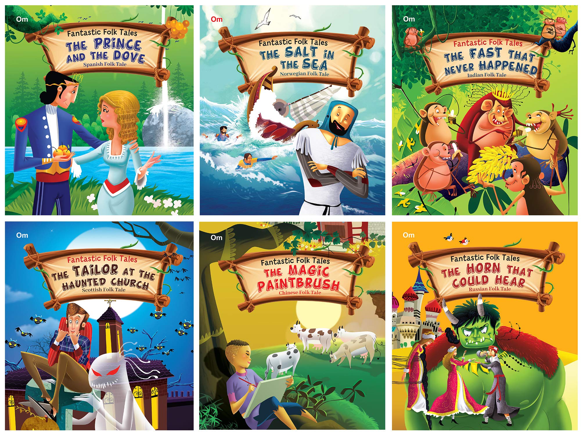 Fantastic Folk Tales ( set of 6 story books)