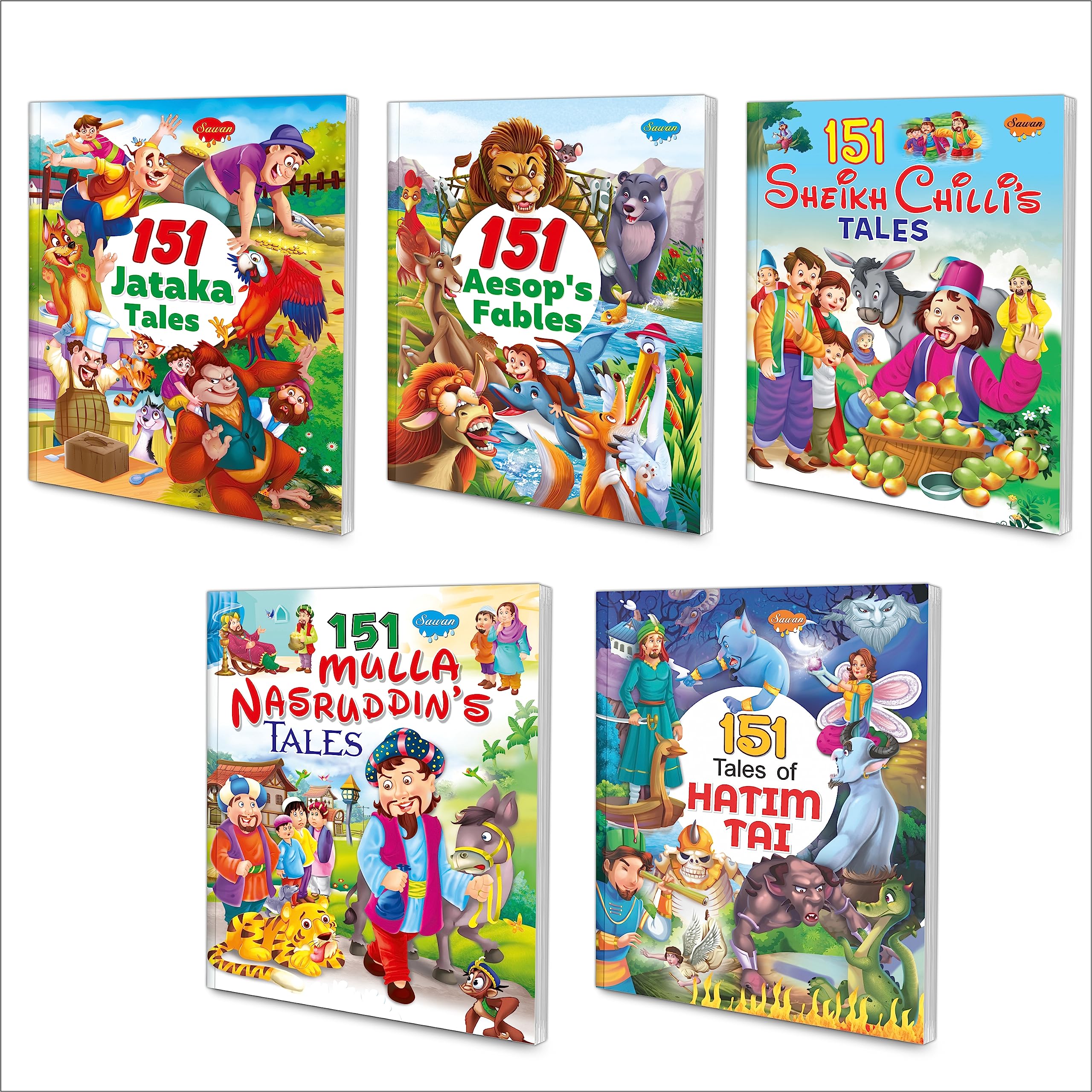 All In One Evergreen Story Books Combo | Pack Of 5 Books