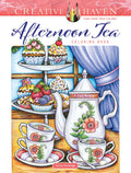 Creative Haven Afternoon Tea Coloring Book (Adult Coloring Books: Food & Drink)
