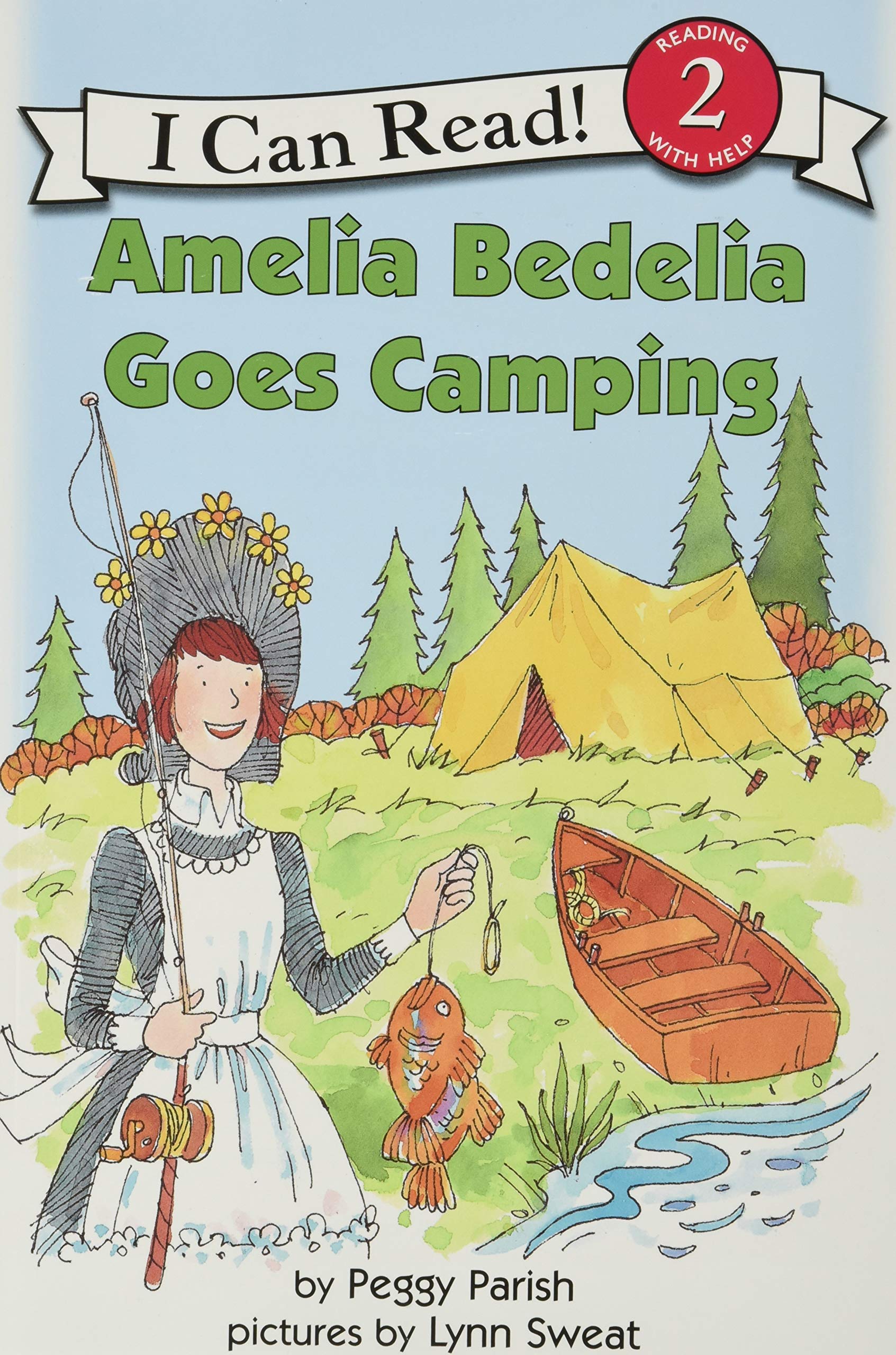 Amelia Bedelia Goes Camping: A Classic I Can Read Level 2 Story About Literal Interpretations and Outdoor Adventures for Kids (A