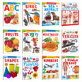 Picture Book Collections for Eary Learning (Waterproof kids books Set combo of 12)