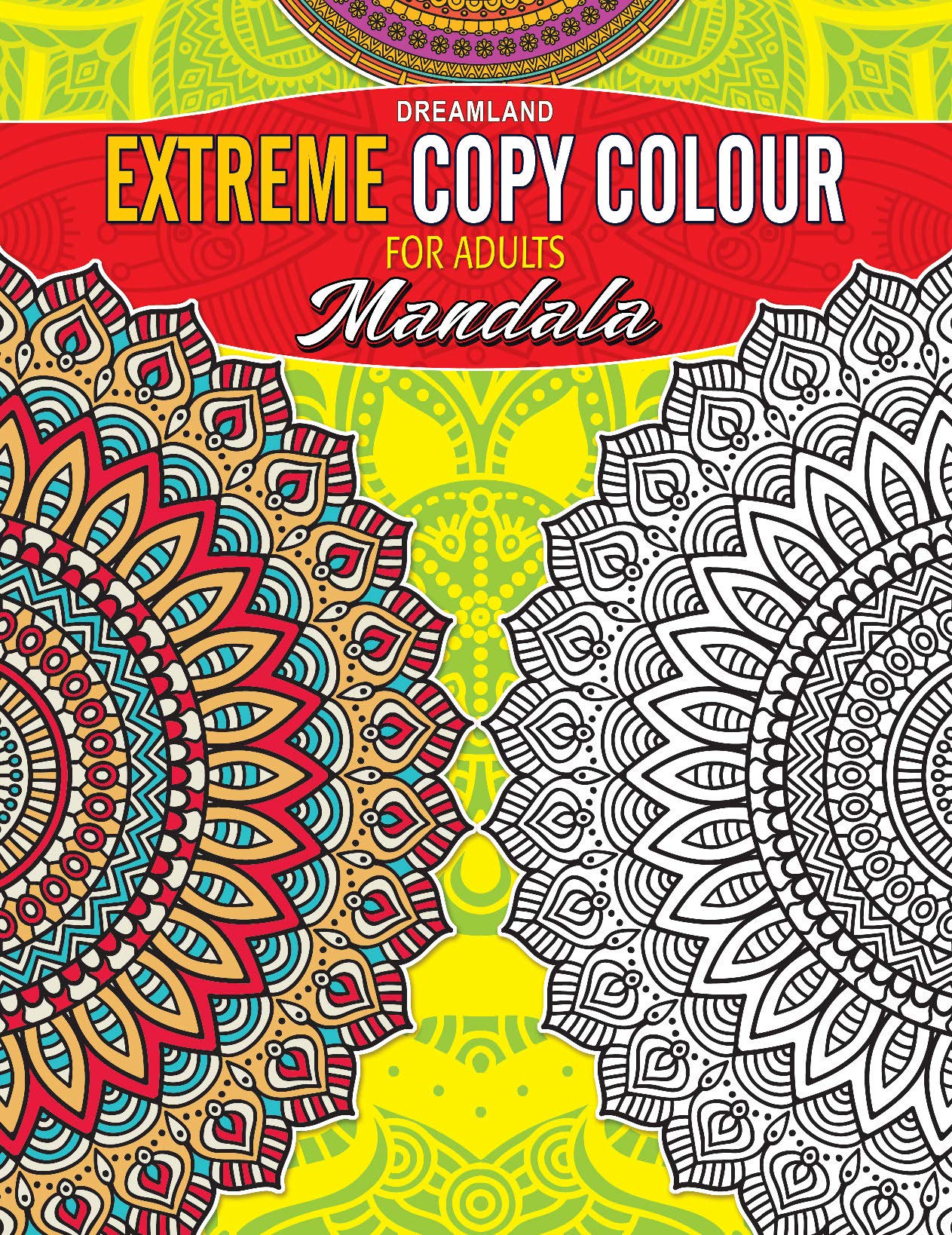 Extreme Copy Colours For Adults  Mandala
