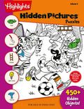 Hidden Pictures Puzzles: 450 Hidden Objects, Above 5 years Ages Kids, Highlights Animal Characters, Activity Children Book  (Vo