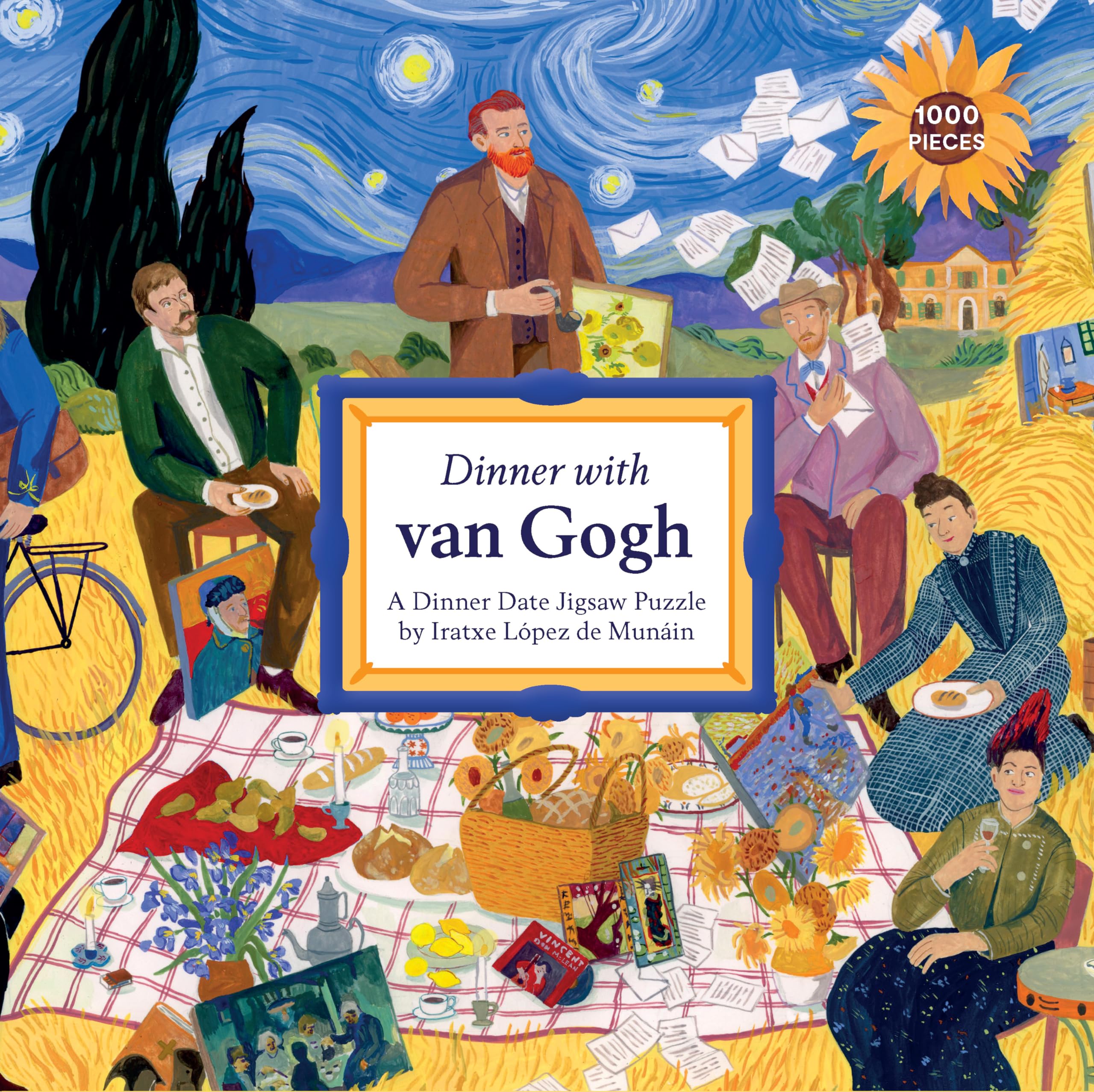 Dinner with van Gogh (Dinner Date Jigsaw Puzzle)
