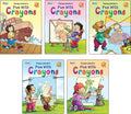 Fun with Crayons (Set of 5 Books): Perfect Gift for Children Who Love Colouring, Drawing & Painting | Premium Quality Paper | Co