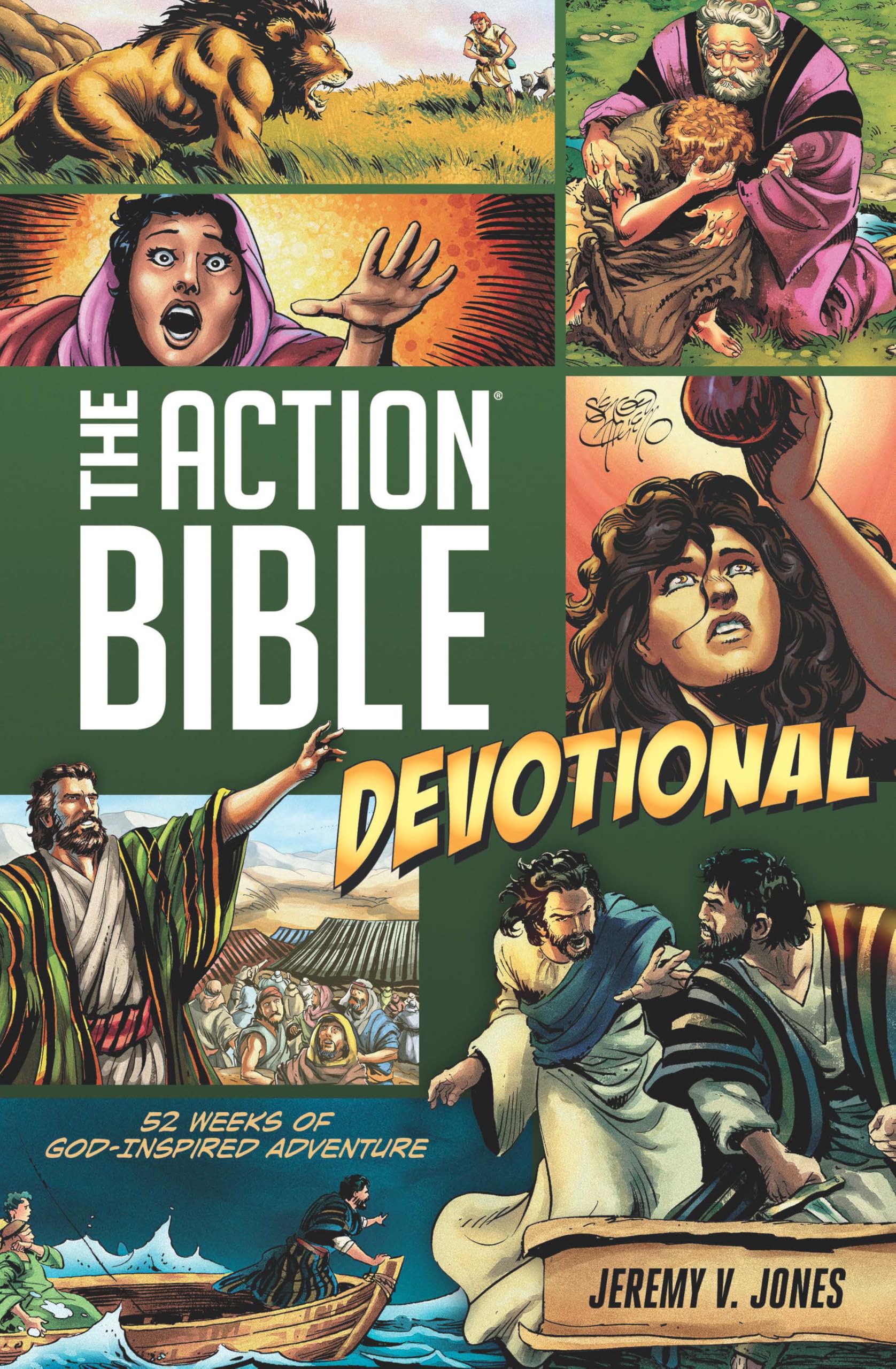 The Action Bible Devotional: 52 Weeks of GodInspired Adventure