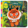 I Am a Tiger Finger Puppet Book (Smithsonian Kids)