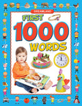 First 1000 Words For Children Age 1  3 Years, Picture Book For Kids With Early Learning Concepts Numerbs, Colours And Shapes, M
