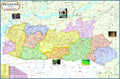 Meghalaya Map | Laminated