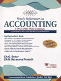 PadhukaS Ready Referencer On Accounting For Ca Inter (New Syllabus)  16/Edition, 2022