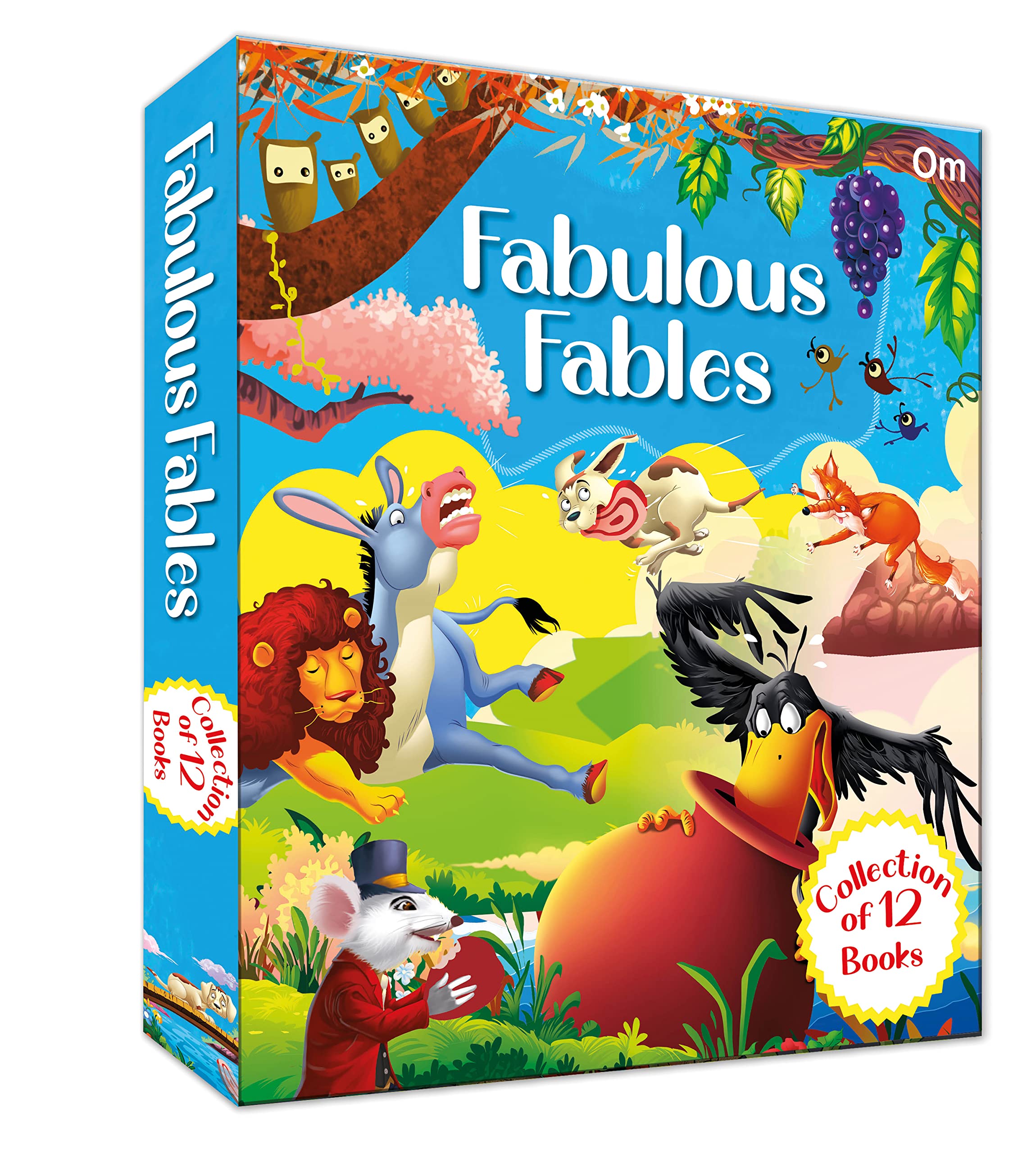 Fabulous Fables for Children: Timeless Tales of Talking Animal Stories for Kids | Learn & Laugh | Kids Moral Treasury & Fun Stor
