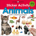 Sticker Activity Animals: Over 100 Stickers with Coloring Pages (Sticker Activity Fun)