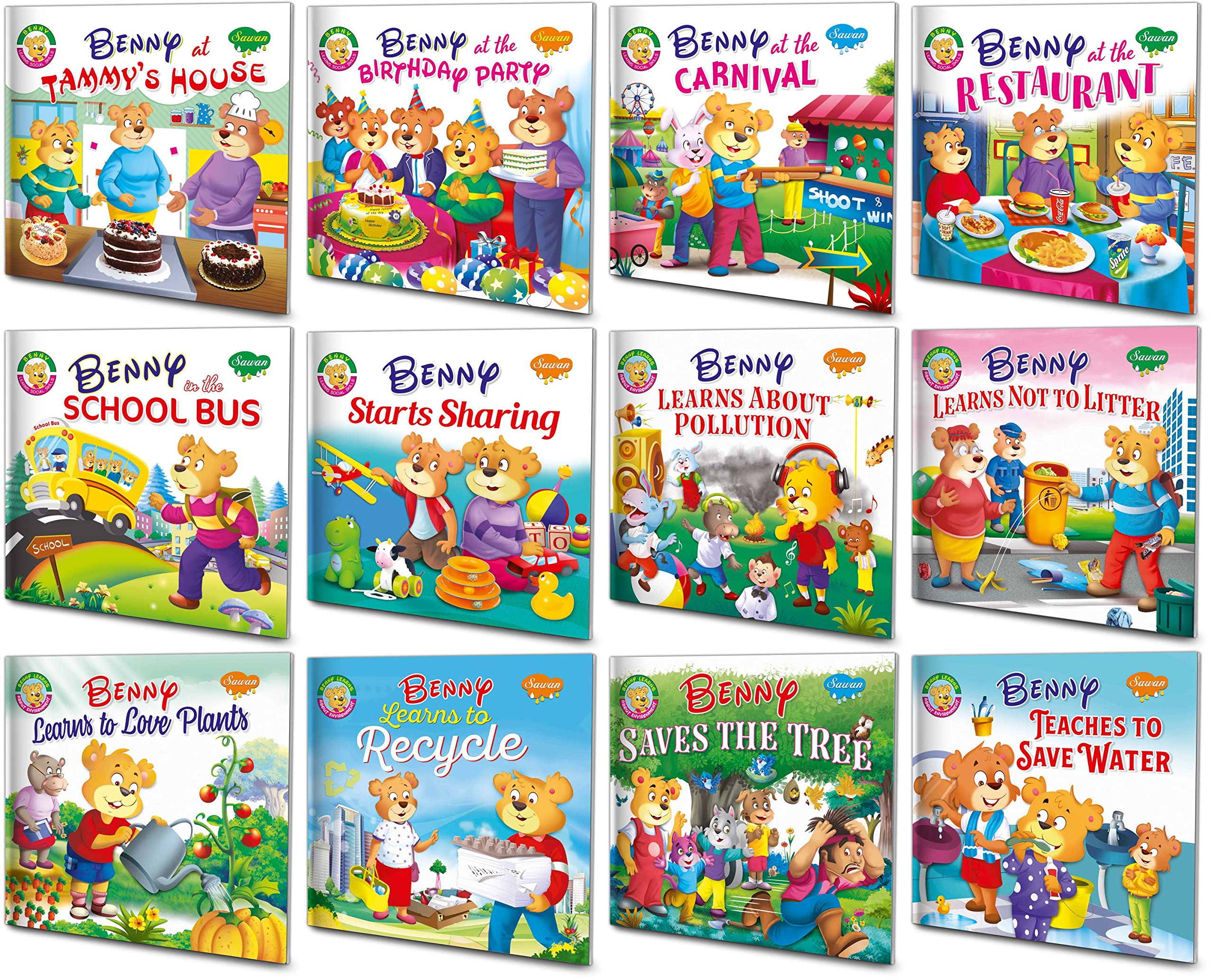 My Knowledge Book Pack Of 12 Books Paperback | Super Jumbo Combo For Collecters And Library Story Books