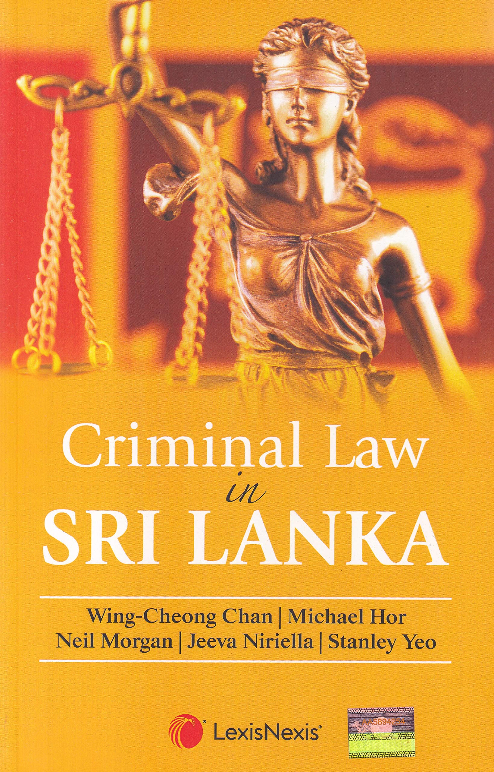 Criminal Law In Sri Lanka 1St Edition 2020