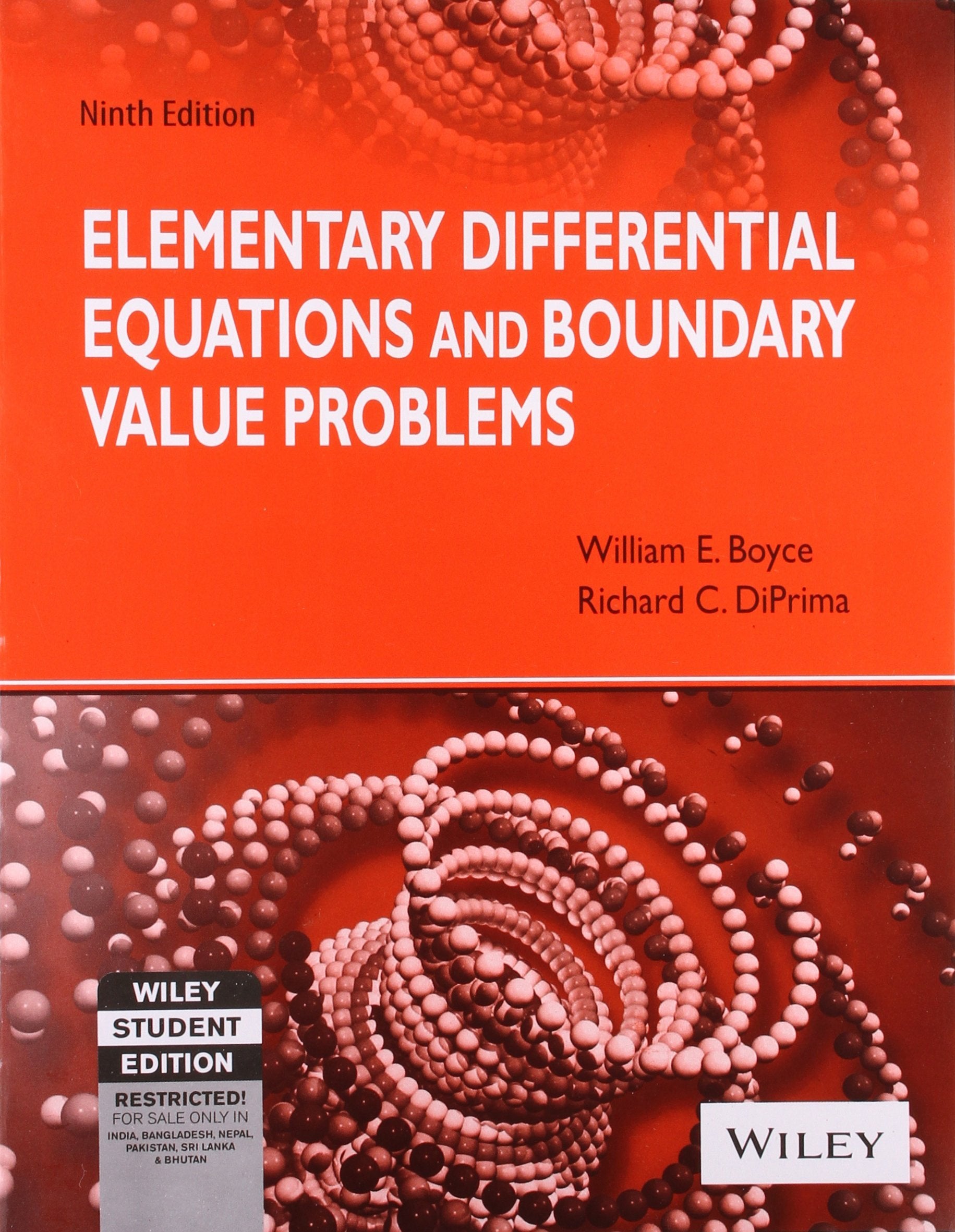 Elementary Differential Equations and Boundary Value Problems, 9ed