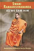 Swami Ramakrishnananda as We Saw Him