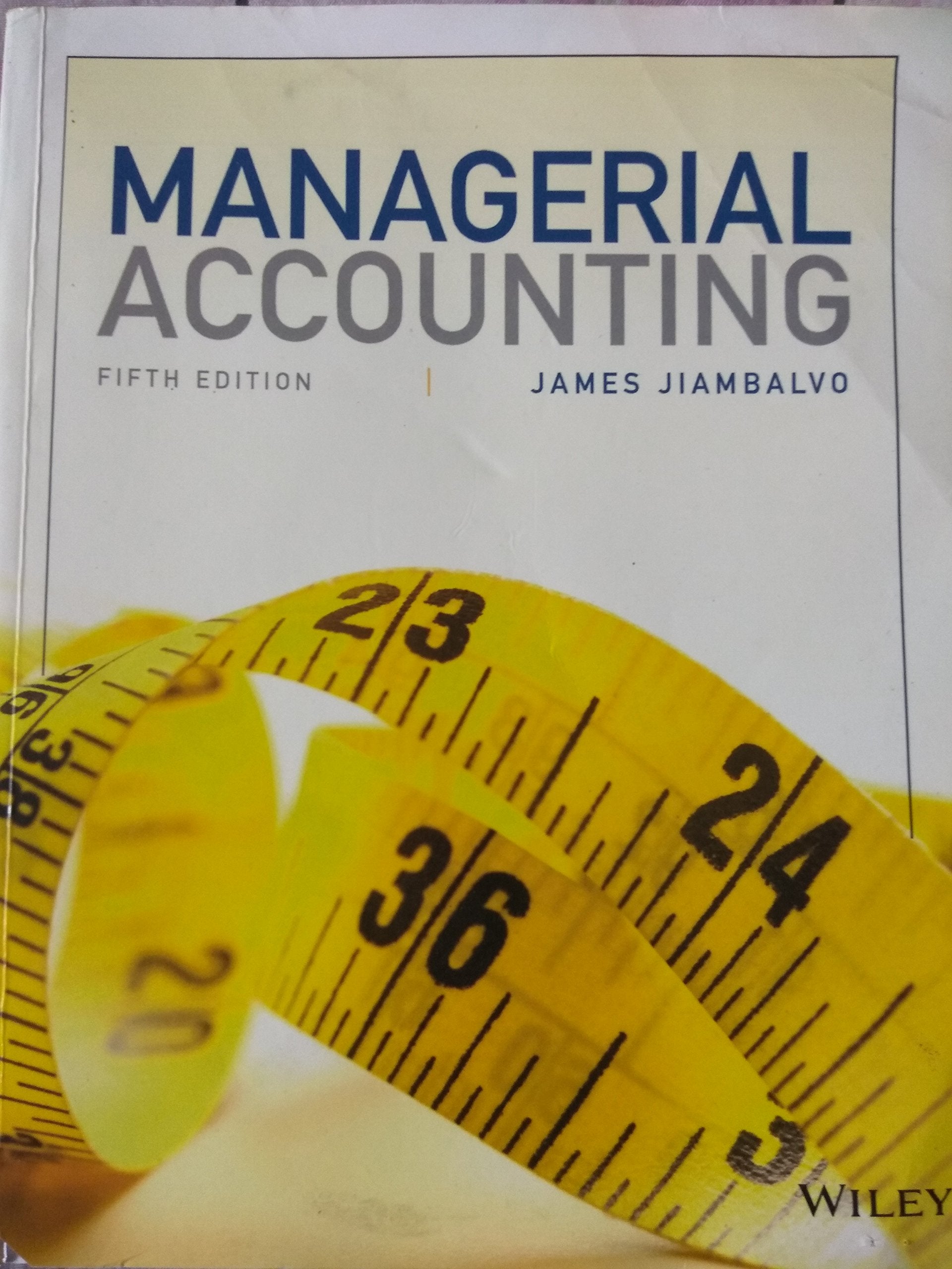 Managerial Accounting, 5Ed