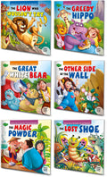 Story Books For Beginners Pack Of 6 Books| Early Reader Series In Large Font (V2)