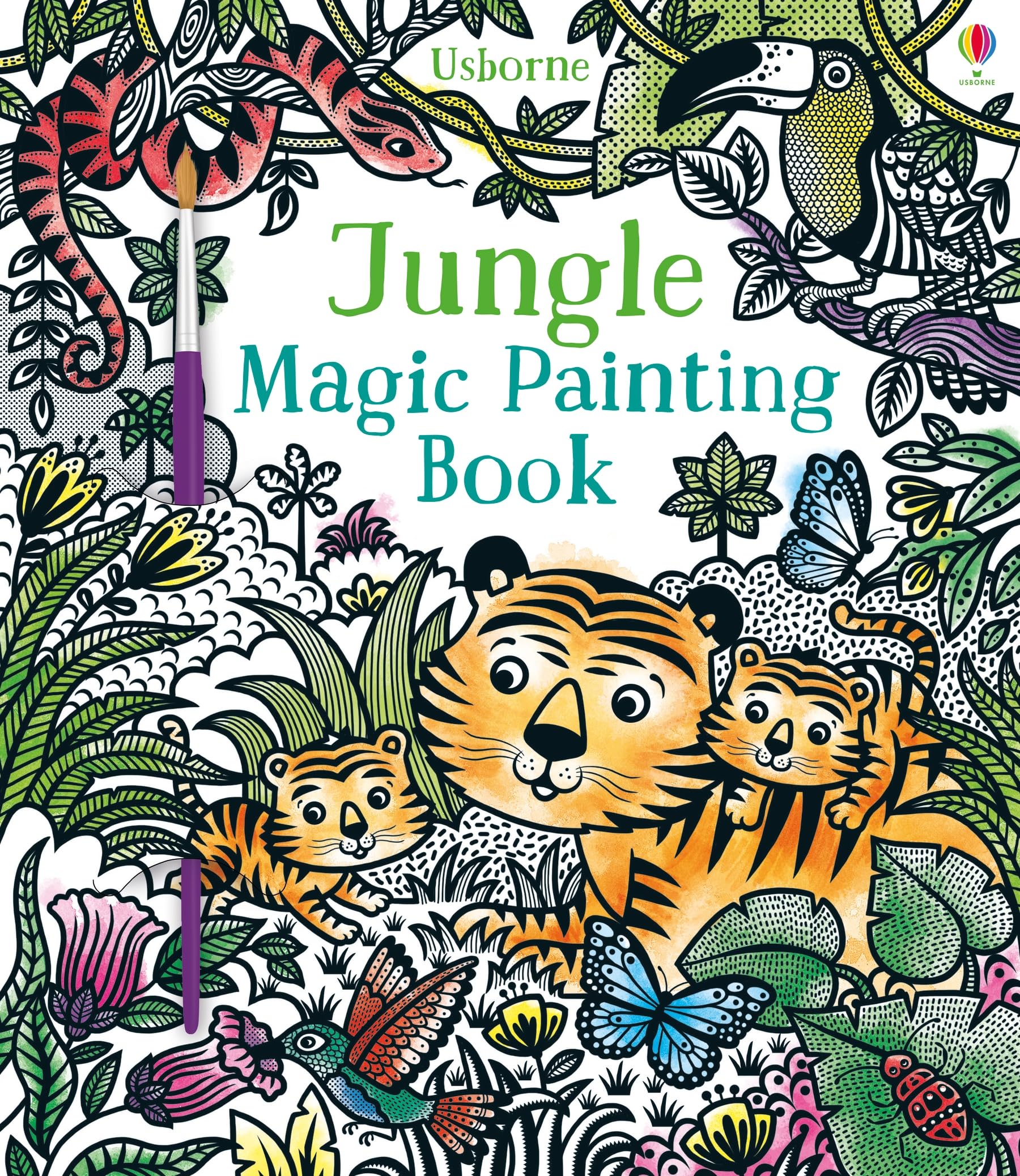 Jungle Magic Painting Book [Paperback] Sam Taplin (author), Federica Iossa (illustrator)