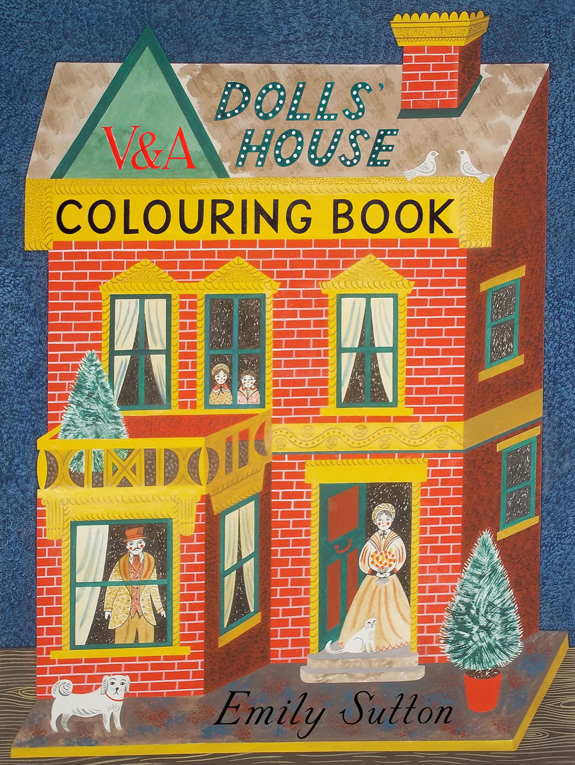 THE DOLLS HOUSE COLOURING BOOK