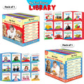 Gift Set For Kids Picture Library Box (Red and Blue Edition) : Early Learning Picture Book Collections, Essential Board Book, Bo