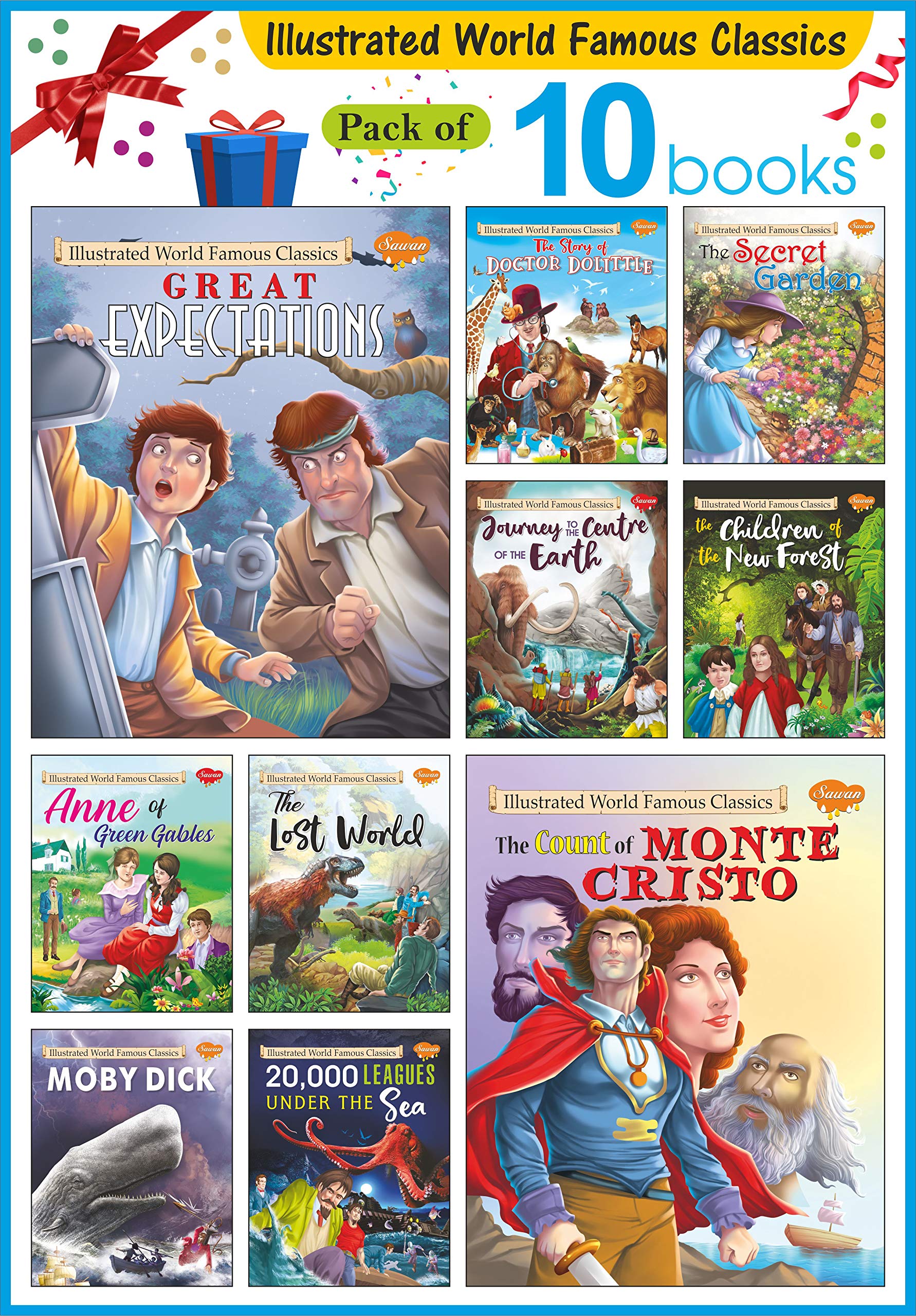 Gift For Kids Girls Above 10 Years | Pack Of 10 Iwfc Books [Paperback] Sawan