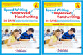 Print Style And Hindi Writing Combo  Speed Writing In Improved Handwriting  Book A (For Age 69 Years)  30 Days Comprehensive