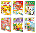 Complete 2 In 1 Copy To Colour Books Combo | Pack Of 6 Books