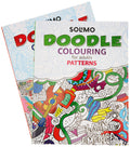 Amazon Brand  Solimo Doodle Colouring Books For Adults (Set Of 2)